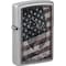 Zippo 2022N Zippo Supplement, Americana Flame, Street Chrome ZIP-48180 - alternate 2